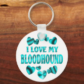 BLOODHOUND Love Sleutelhanger (Voorkant)