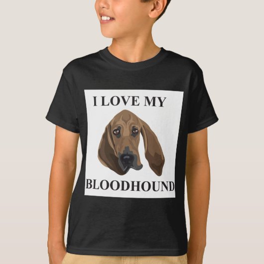 BLOODHOUND Love T-shirt (Voorkant)