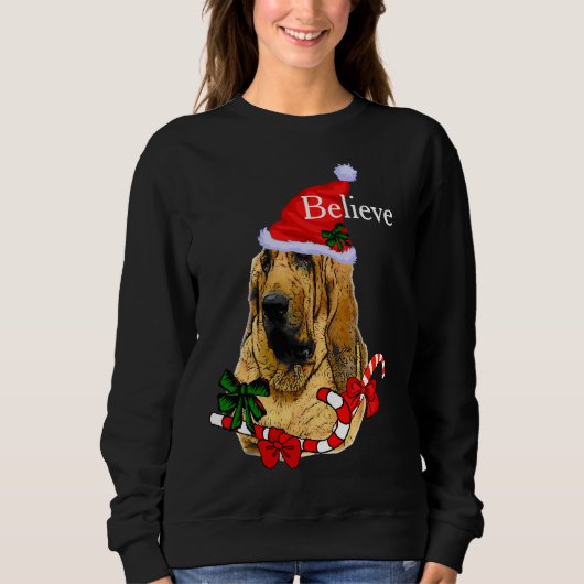 Bloodhound Lovers kerst Trui (Voorkant)