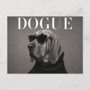Bloodhound Luxe Honden Couture Briefkaart