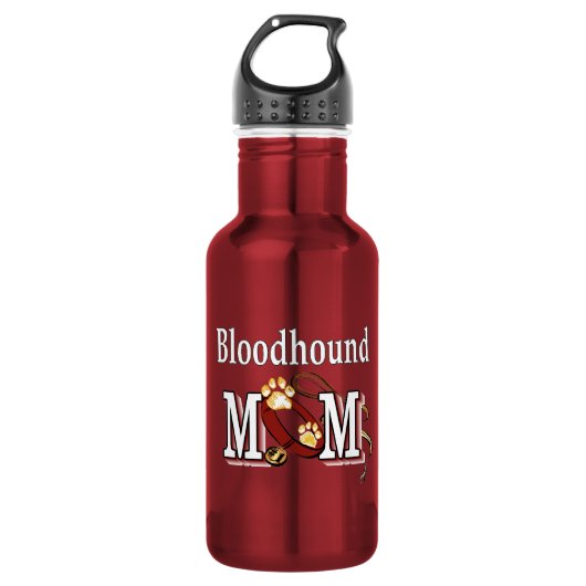 Bloodhound mama waterfles (Voorkant)
