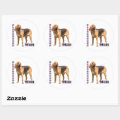 Bloodhound Moeder 4 - Sticker (Vel)