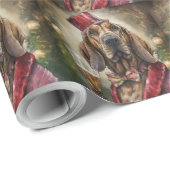 Bloodhound Nieuwjaar Cadeaupapier (Rol Hoek)