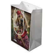 Bloodhound Nieuwjaar Medium Cadeauzakje (Achterkant Gekanteld)