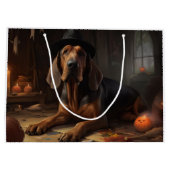 Bloodhound pompoenen Halloween eng Groot Cadeauzakje (Achterkant)