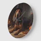 Bloodhound pompoenen Halloween eng Grote Klok (Hoek)