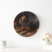 Bloodhound pompoenen Halloween eng Grote Klok (Huis)