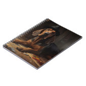 Bloodhound pompoenen Halloween eng Notitieboek (Linkerzijde)