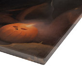 Bloodhound pompoenen Halloween eng Snijplank (Hoek)