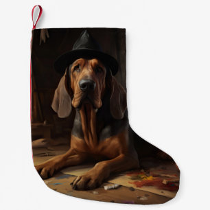 Bloodhound Pompoenen Halloween Griezelen Kleine Kerstsok