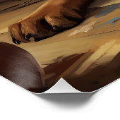 Bloodhound Pompoenen Halloween Griezelen Perfect Poster (Hoek)