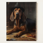 Bloodhound Pompoenen Halloween Griezelen Planner (Achterkant)