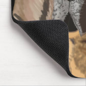 Bloodhound Portrait Muismat (Hoek)