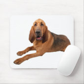 Bloodhound Puppy Dogs Rule Mousepad Muismat (Met muis)