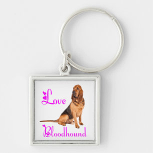 Bloodhound Puppy Hond Liebe Sleutelhanger