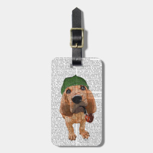 Bloodhound Sherlock Holmes 2 Bagagelabel
