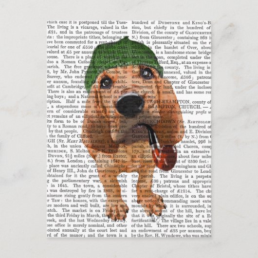 Bloodhound Sherlock Holmes 2 Briefkaart (Voorkant)
