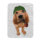 Bloodhound Sherlock Holmes 2 Magneet (Verticaal)