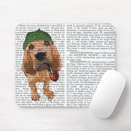 Bloodhound Sherlock Holmes 2 Muismat (Met muis)