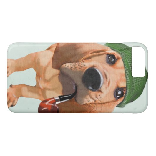 Bloodhound Sherlock Holmes Case-Mate iPhone Case (Achterkant (Horizontaal))