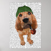 Bloodhound Sherlock Holmes Poster (Voorkant)