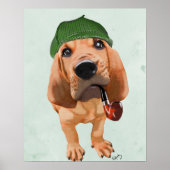 Bloodhound Sherlock Holmes Poster (Voorkant)