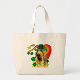Bloodhound st Patricks Grote Tote Bag