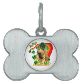 Bloodhound st Patricks Huisdieren Naamplaatje