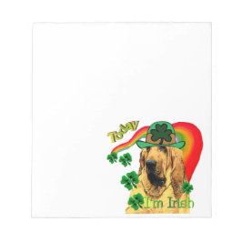 Bloodhound st Patricks Notitieblok