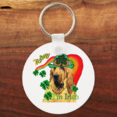 Bloodhound st Patricks Sleutelhanger (Voorkant)
