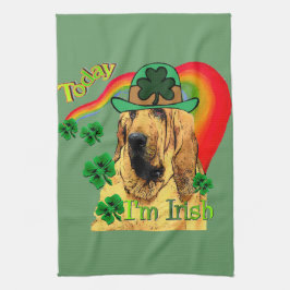 Bloodhound st Patricks Theedoek