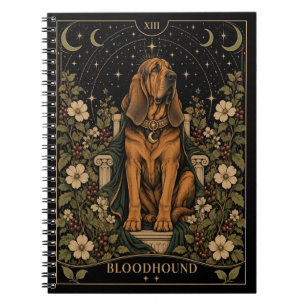 Bloodhound, Starlit Tarot Kunst Notitieboek