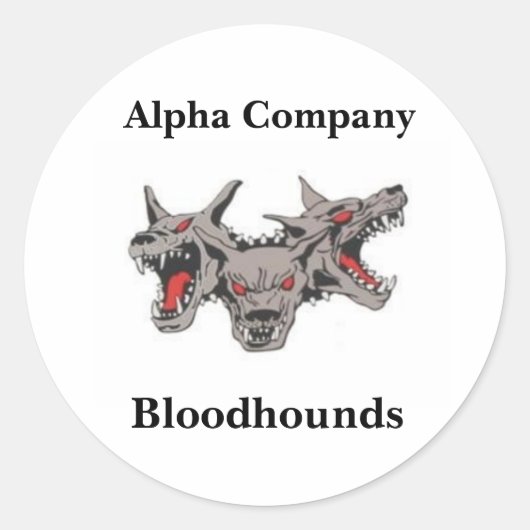 Bloodhound Stickers (Voorkant)