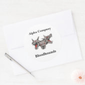 Bloodhound Stickers (Envelop)