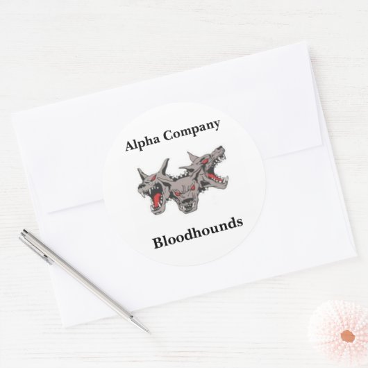 Bloodhound Stickers (Envelop)