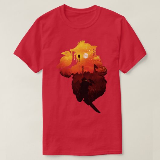 Bloodhound Sunset T-shirt (Design voorkant)