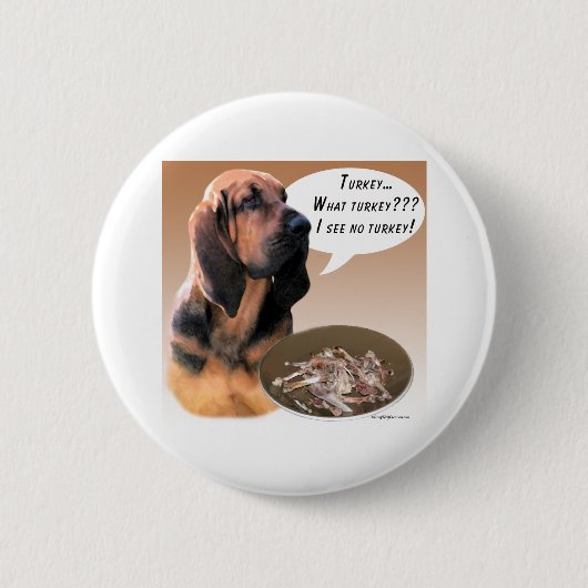 Bloodhound Turkije - Button (Voorkant)