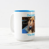 Bloodhound Two-Tone Mok, 15 oz Tweekleurige Koffiemok (Voorkant links)