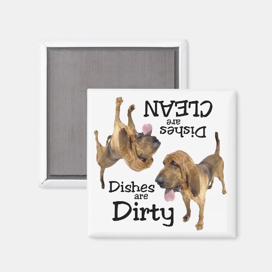 Bloodhound Vaatwasser Magnet (Voorkant / Achterkant)