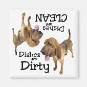 Bloodhound Vaatwasser Magnet (Voorkant)