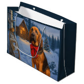Bloodhound Vakantie Groot Cadeauzakje (Voorkant Gekanteld)
