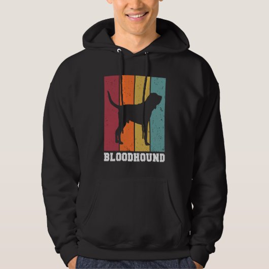 Bloodhound Vintage  2 Hoodie (Voorkant)