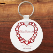 Bloodhound Ware Liefde - Sleutelhanger (Voorkant)