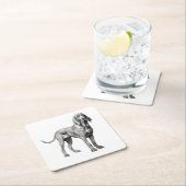 Bloodhounds Hondenkunstwerk Kartonnen Onderzetters (Insitu)