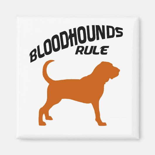 Bloodhounds-regel Magneet (Voorkant)