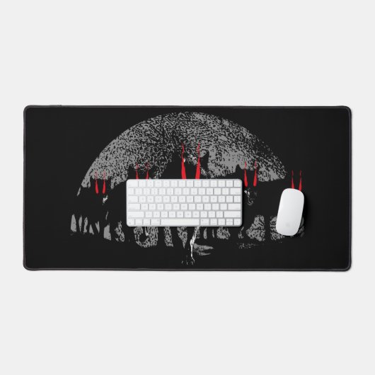 Bloodlust Wolf Pack Bureaumat (Keyboard & Muis)