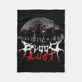 Bloodlust Wolf Pack Fleece Deken