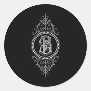 Bloodmark Tattoo Shop Premium Ronde Sticker