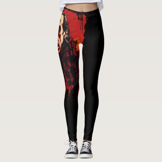 Bloodmoon Castle Leggings (Voorkant)