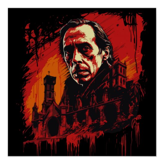 Bloodmoon Castle Perfect Poster (Voorkant)